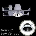 Low Voltage NON IC RECESSED CAN BAFFLE TRIM SET 847263056913 