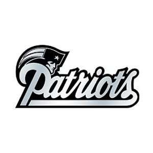  New England Patriots Silver Auto Emblem Patriots Sports 
