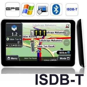 GPS Navigator w/ ISDB T digital TV bluetooth AV in  
