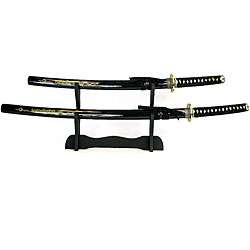 Master Dragon Samurai Sword Set with Stand  