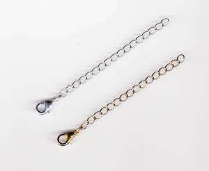 12 Gold & Silver Plated Necklace Extender Set LC  