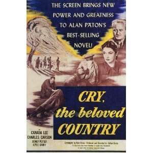  Cry, the Beloved Country Movie Poster (27 x 40 Inches 