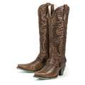 Lane Boots Womens Brown Stud Rocker Cowboy Boots
