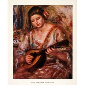   Impressionism Renoir Music   Orig. Tipped in Print