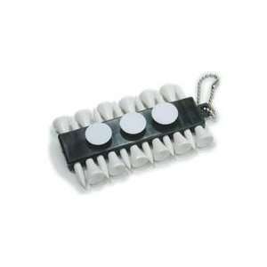  Golf Tee Holder with Golf Ball Marker and Golf Tees 