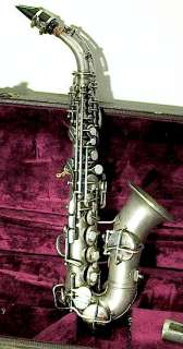 1920s Silver Selmer Curved Soprano Saxophone  
