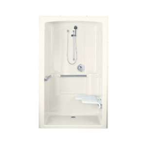   37.5D x 84H Biscuit Acrylic Shower Unit 12112 P 96: Home Improvement