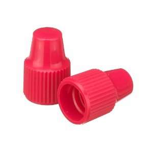 Wheaton W242502 A Red Polyethylene Dropping Bottle Cap for 8mm Tip and 