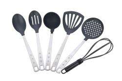   France 6 piece Stainless Steel Handle Kitchen Tool Set  