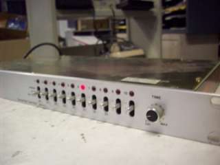   SEQUENTIAL SWITCHER MODEL WJ 523 VIDEO SURVEILLANCE COMPONENT 10 CHAN