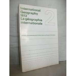   geography, 1972 La geographie internationale (9780802002716) Books