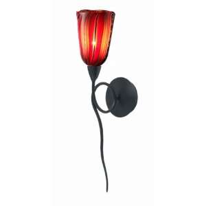  Oggetti Luce Amore Fiore, Short Sconce, Red Everything 