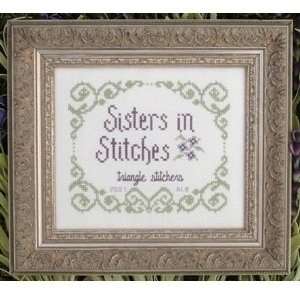  Sisters in Stitches   Cross Stitch Pattern Arts, Crafts 