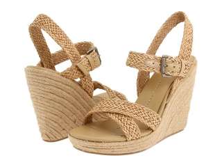 Dolce Vita Womens Winslow Wedge Sandals in Beige (Natural)  
