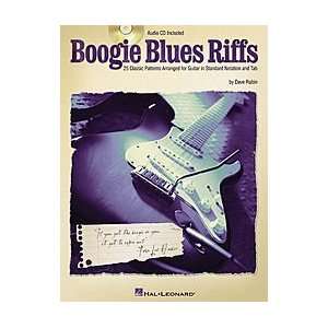  Boogie Blues Riffs (0073999996210) Dave Rubin Books