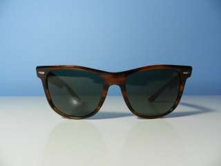 Original vtg Ray Ban Tortoise Wayfarer II BL sunglasses RayBan Made in 