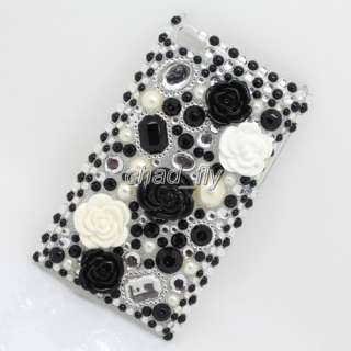 For ipod 4 4th touch Case Bling Rhinestone Diamond Crystal Back Hard 