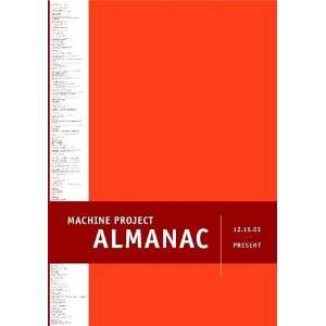  Machine Project Almanac v1.5 Books