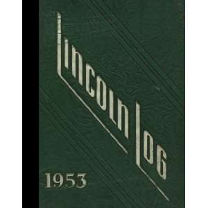   , Vincennes, Indiana Lincoln High School 1953 Yearbook Staff Books
