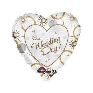  Our Wedding Day 18 Inch Foil Balloon 2 Pack: Health 
