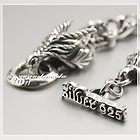 Solid 925 Sterling Chinese Dragon Bracelet 5G010 items in voguecode 