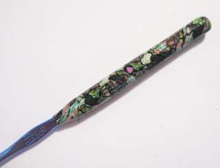 NEW Polymer clay Covered Boye needle Crochet hook size F 3.75 mm 