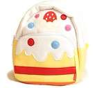 White Sweet Cake Infant Toddler Backpack Schoolbag