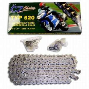   Ring 120 Link Motorcycle Chain (Product Code# CZ520Orh120) Automotive