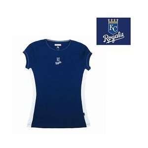   Royals Womens Flash T shirt by Antigua Sport   Dark Royal Extra Large
