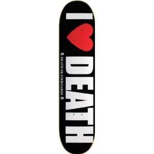  Death I Love Death Deck 8.0 Skateboard Decks Sports 