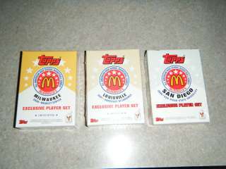   2008 TOPPS McDONALDS ALL AMERICAN SETS LOT SEALED DURANT GRIFFIN ROSE+
