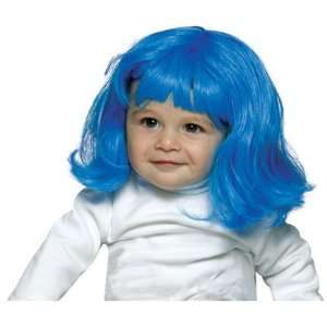  Lil Club Kid Wiggie Baby Wig (Blue) Halloween Costume 