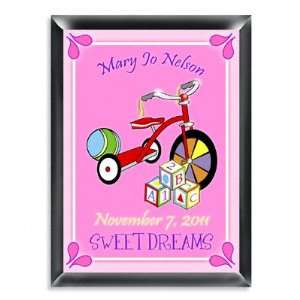  Personalized Girls Wooden Blocks Room Sign