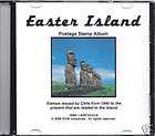Easter Island CD Specialist Album 1940 to 2011 Color Stamp Images