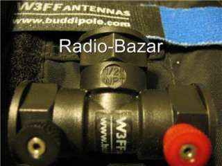 BUDDIPOLE PORTABLE RADIO COMMUNICATIONS ANTENNA +COAXIAL CABLE +BAG ($ 