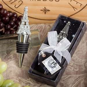 From Paris With Love Eiffel Tower Wine Bottle Stopper Favors F1937 