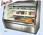 new leader refrigerated high deli meat display case 60 returns