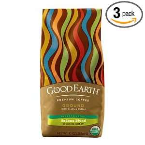 Good Earth Sedona Blend Decaffeinated Medium Roast, Ground Coffee, 10 