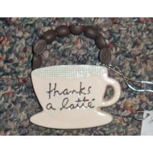  Dept 56 Sandra MagsamenThanks A Latte Porcelain Coffee 