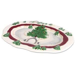 Spode Christmas Tree Cookie Platter (only 1 left):  Kitchen 