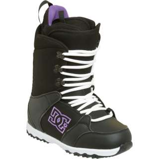 NEW 2012 DC Phase Snowboard Boots Womens Black Laces Freestyle  