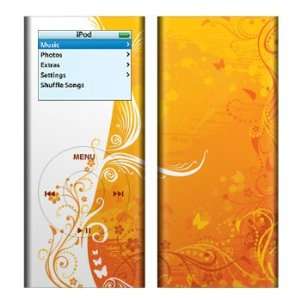  Orange Crush Design Decal Skin Sticker for Apple iPod nano 