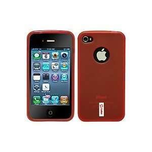   : Cellet Red Flexi Case For Apple iPhone 4: Cell Phones & Accessories