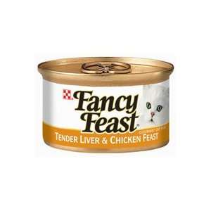  Fancy Feast Tender Liver & Chicken Feast in Gravy 24/3 oz 