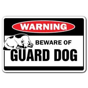  BEWARE OF GUARD DOG  Warning Sign dogs lover signs gift 