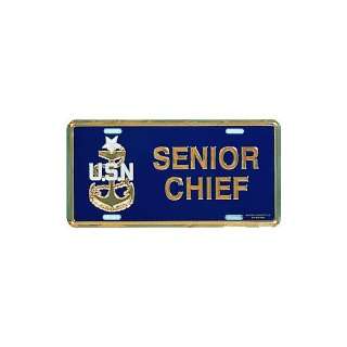  US Navy Senior Chief E 8 License Plate Automotive