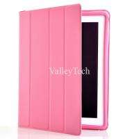 iPad 2 Smart Cover Magnetic Case Stand   Black + Sc Protector + Stylus 