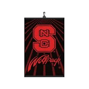  North Carolina State Wolfpack Set of 2 Golf Towels: Sports 