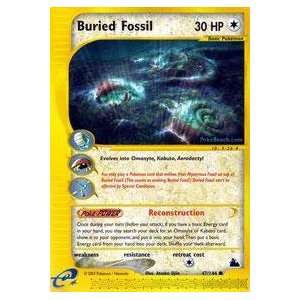  Pokemon   Buried Fossil (47)   Skyridge Toys & Games