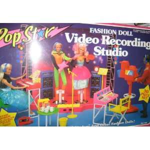 Pop Star Fashion Doll Video Recording Studio : Toys & Games :  